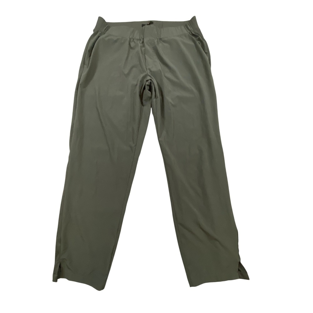 Quince Olive Green Wide Leg Pants Size L